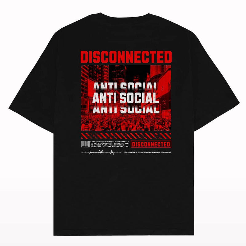 Anti social Oversized T-shirt