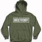 Abcdefuckoff Hoodie Olive green