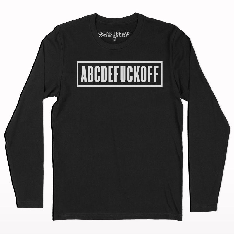 Abcdefuckoff full sleeve T-shirt