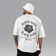 Black Rose Oversized T-shirt