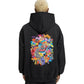 Doodle Hip Hop Relaxed Drop Shoulder Hoodie