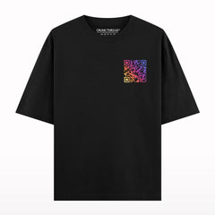 Custom QR Code Oversized T-shirt front