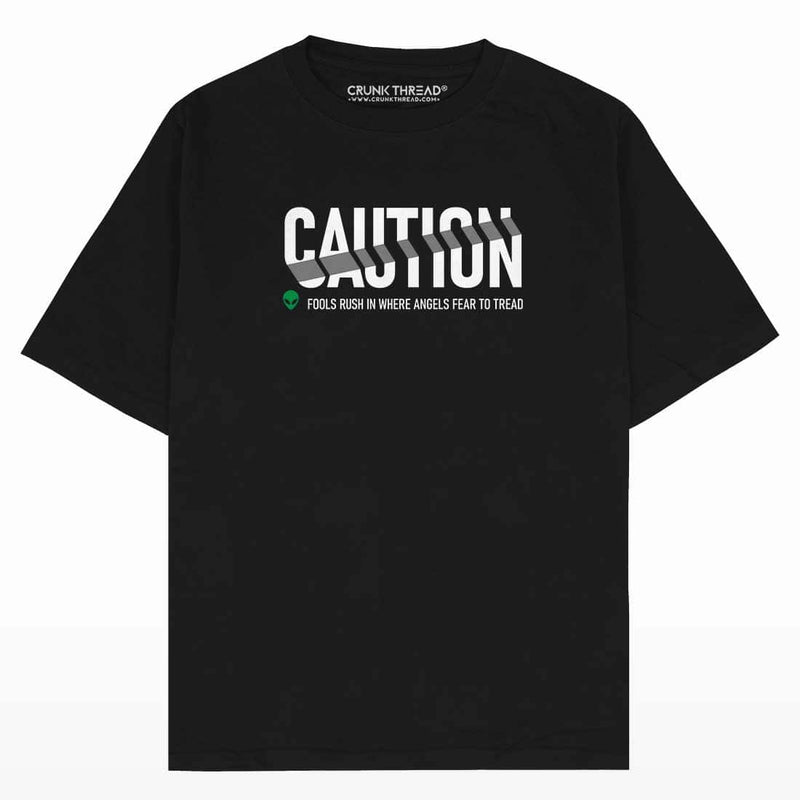 Caution Oversized T-shirt