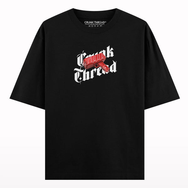 Crunk Thread Hustler Cupid Oversized T-shirt Front