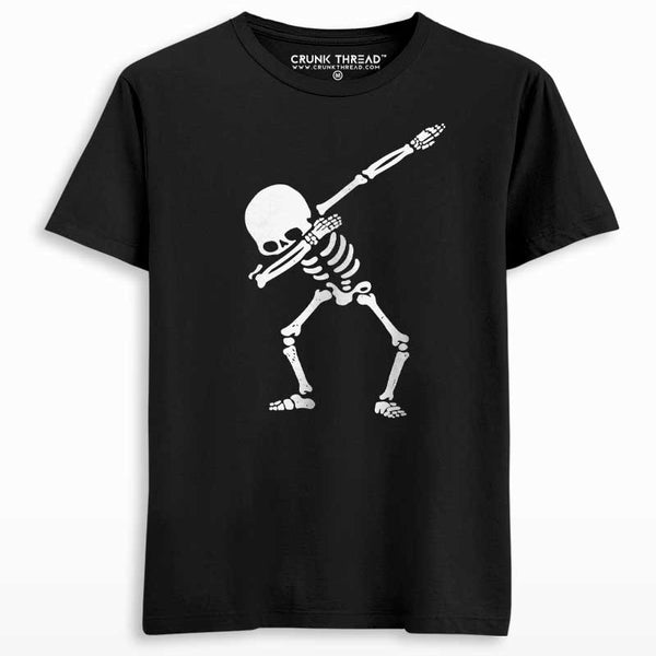 Dabbing skeleton t shirt