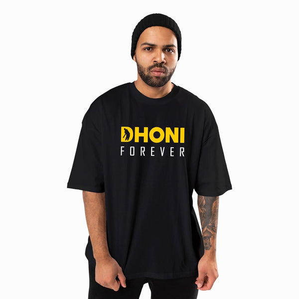 Dhoni Forever Oversized T-shirt