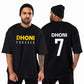 Dhoni Forever Oversized T-shirt