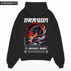 Dragon Ancient Beast Oversized Hoodie