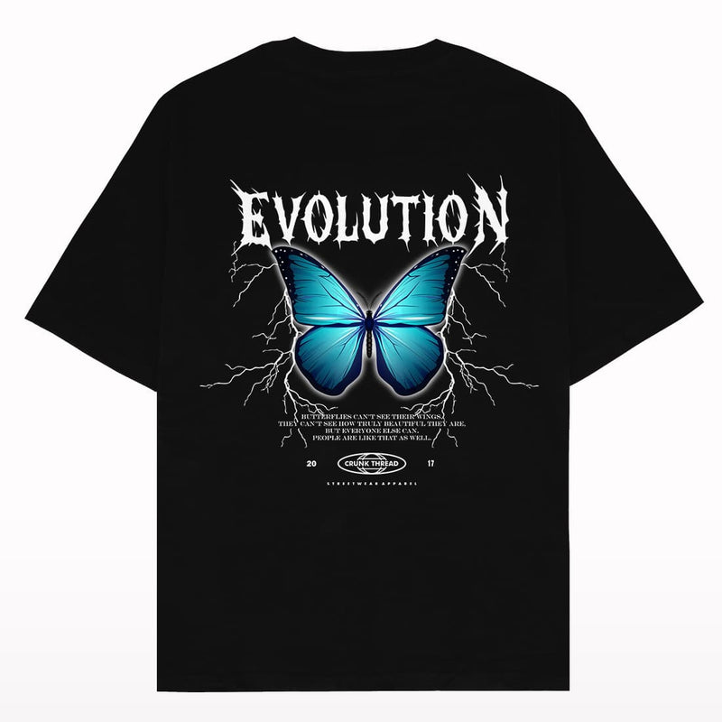 Evolution Butterfly Oversized T-shirt