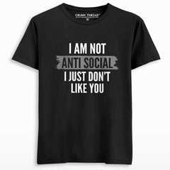 i am not anti social t-shirt