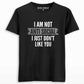 i am not anti social t-shirt