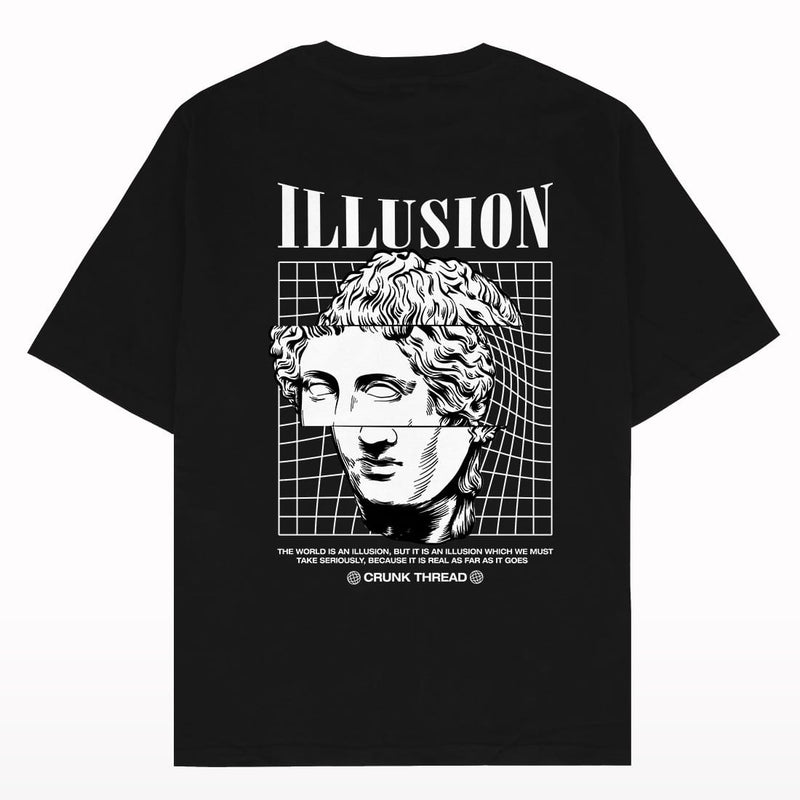 Illusion Oversized Fit T-shirt