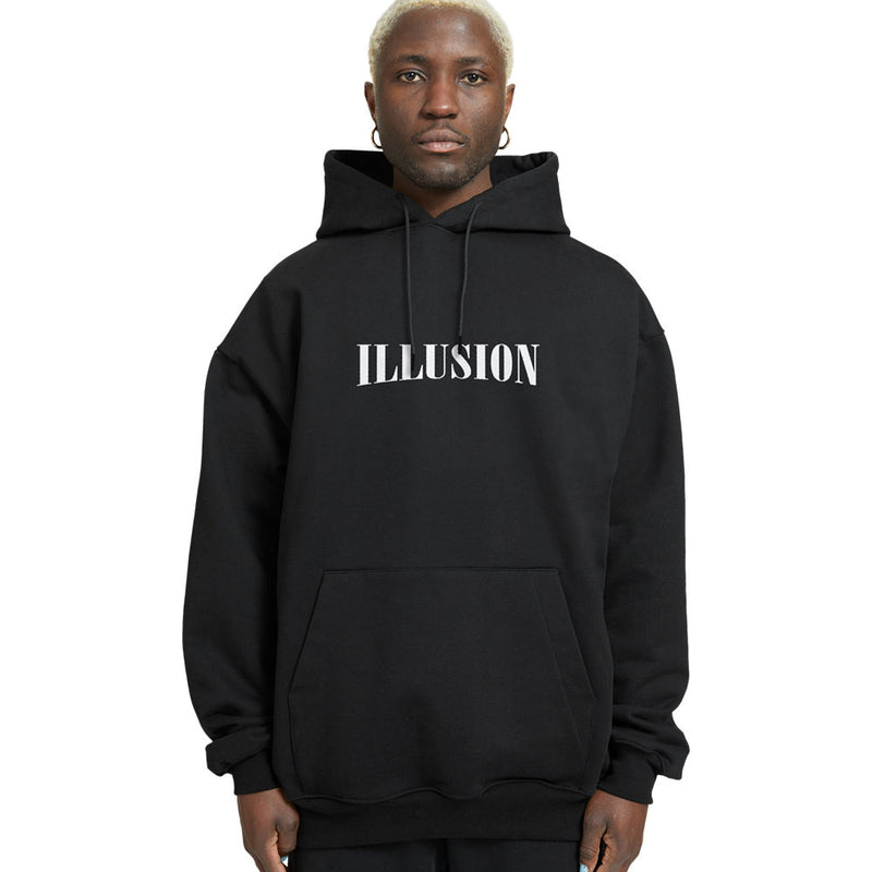 Illusion Relaxed Drop Shoulder Hoodie