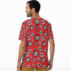 Japanese Pattern All Over Print T-shirt