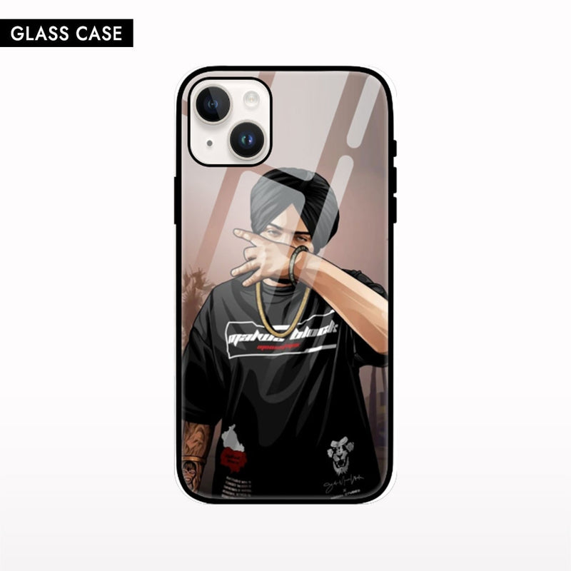 Sidhu Moosewala iPhone Glass Case