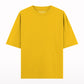 Mustard plain oversized t-shirt