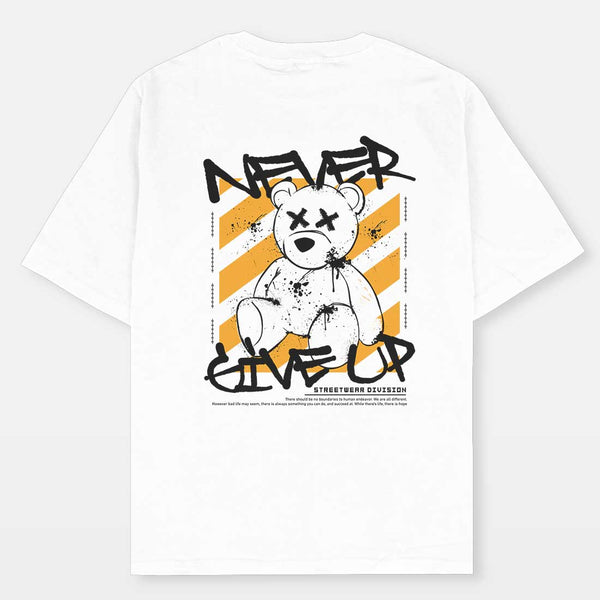 Never Giveup Oversized T-shirt