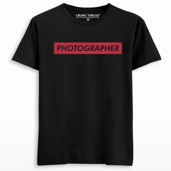 Photographer Printed T-shirt