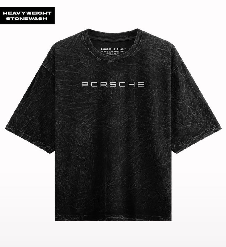 Porsche GT3 Stone Wash Oversized T-shirt