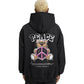 Peace Teddy Bear Relaxed Drop Shoulder Hoodie