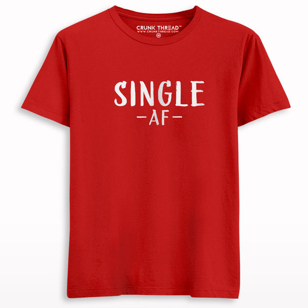 Single Af Half Sleeves T-shirt