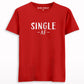 Single Af Half Sleeves T-shirt