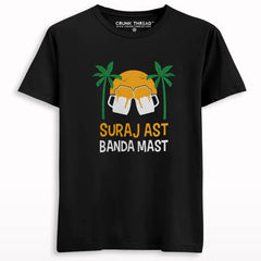 Suraj Ast Banda Mast Printed T-shirt