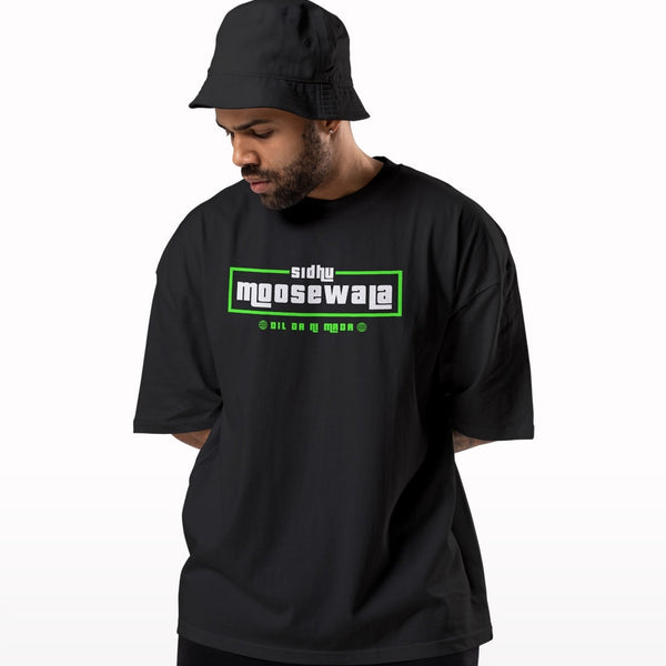 Sidhu Moosewala Oversized T-shirt