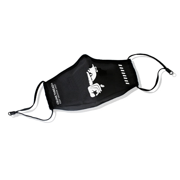 Silence Please Face Mask With Nose Clip & Adjustable Ear Loop