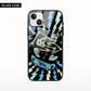 Skeleton Skater iPhone Glass Case