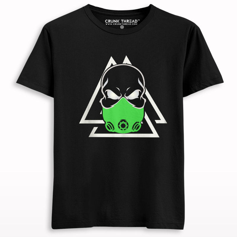 Skull Mask Graphic T-shirt