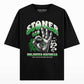 Stoner 420 Unlimited Happiness Oversized T-shirt