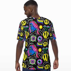 Trippy Hippie All Over Print T-shirt