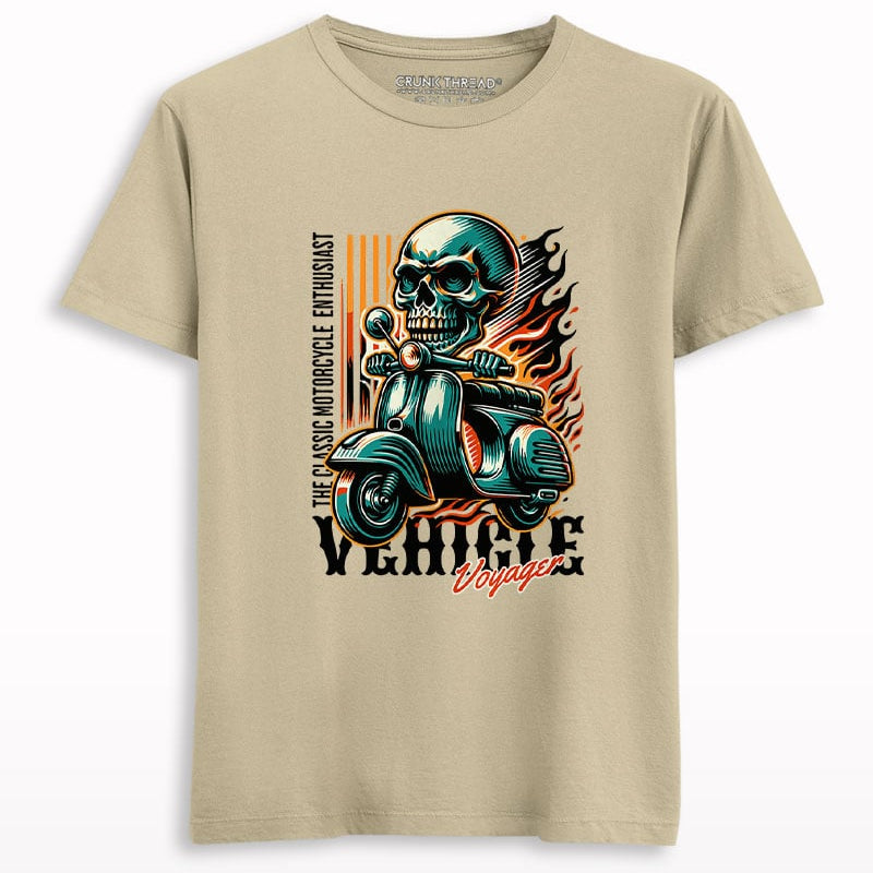 Scooter Skull T-shirt