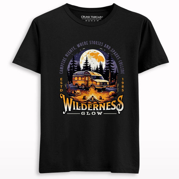 Wilderness graphic T-shirt