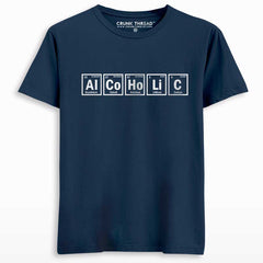 Alcoholic Periodic Table Print T-shirt