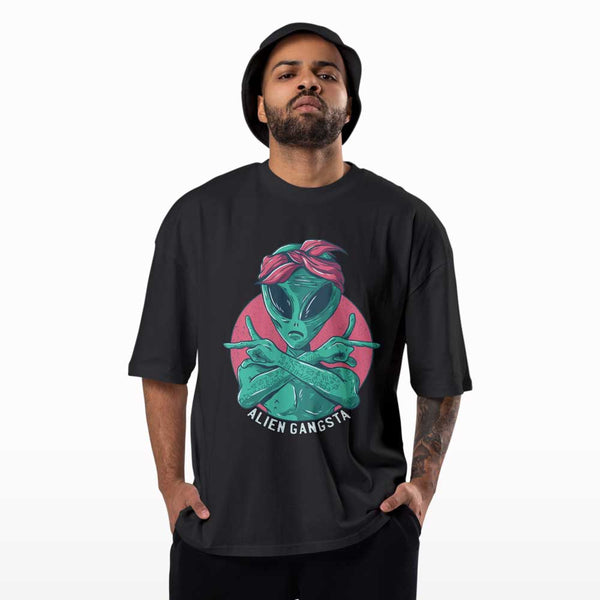 Alien Gangsta Oversized T-shirt