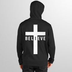 Believe Men's Printed Hoodie