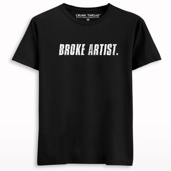 Broke Artist Printed T-shirt