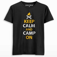 keep calm and camp on