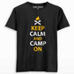 keep calm and camp on