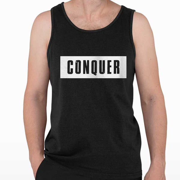 Conquer Printed Tank Top