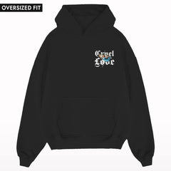 Cruel Love Oversized Hoodie Front