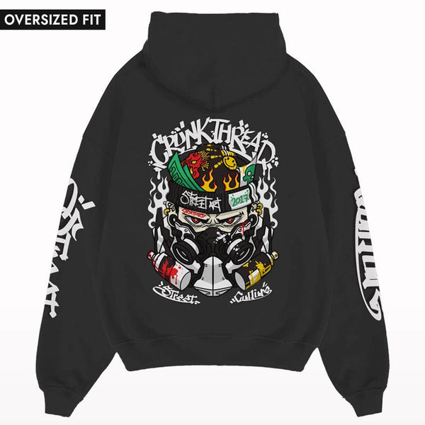 Crunk Thread Street Culture Oversized Hoodie