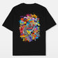 Crunk Thread Doodle Hip Hop Oversized T-shirt