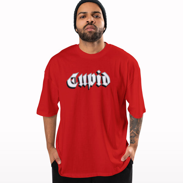 Cupid Love Red Oversized T-shirt