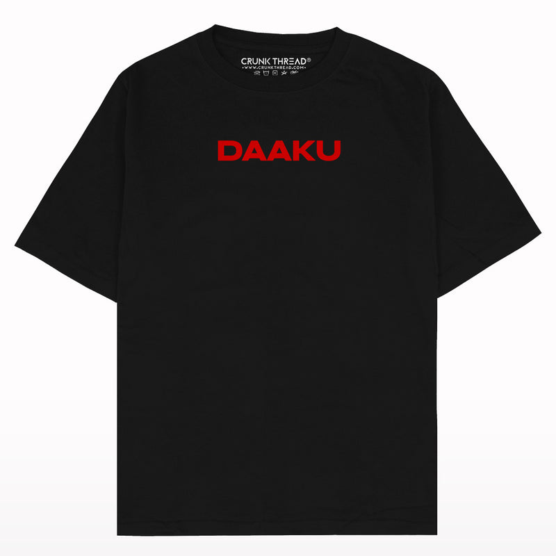 Daaku Balaclava Mask Oversized T-shirt