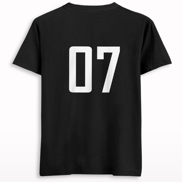 Dhoni Forever Front-Back Half Sleeve T-shirt