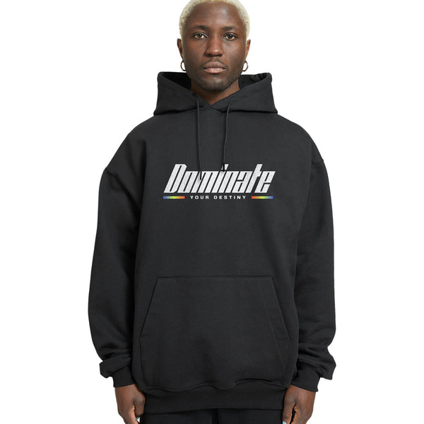 Dominate Y2k Relaxed Fit Drop Shoulder Hoodie