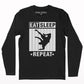 Eat sleep bboy repeat full sleeve T-shirt